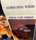 Reindeer Musical Plush (as is has spot on fur hat.)